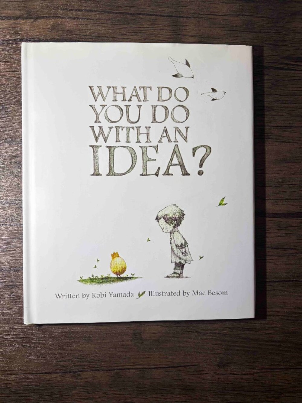 What do you do with an idea? Childrens book